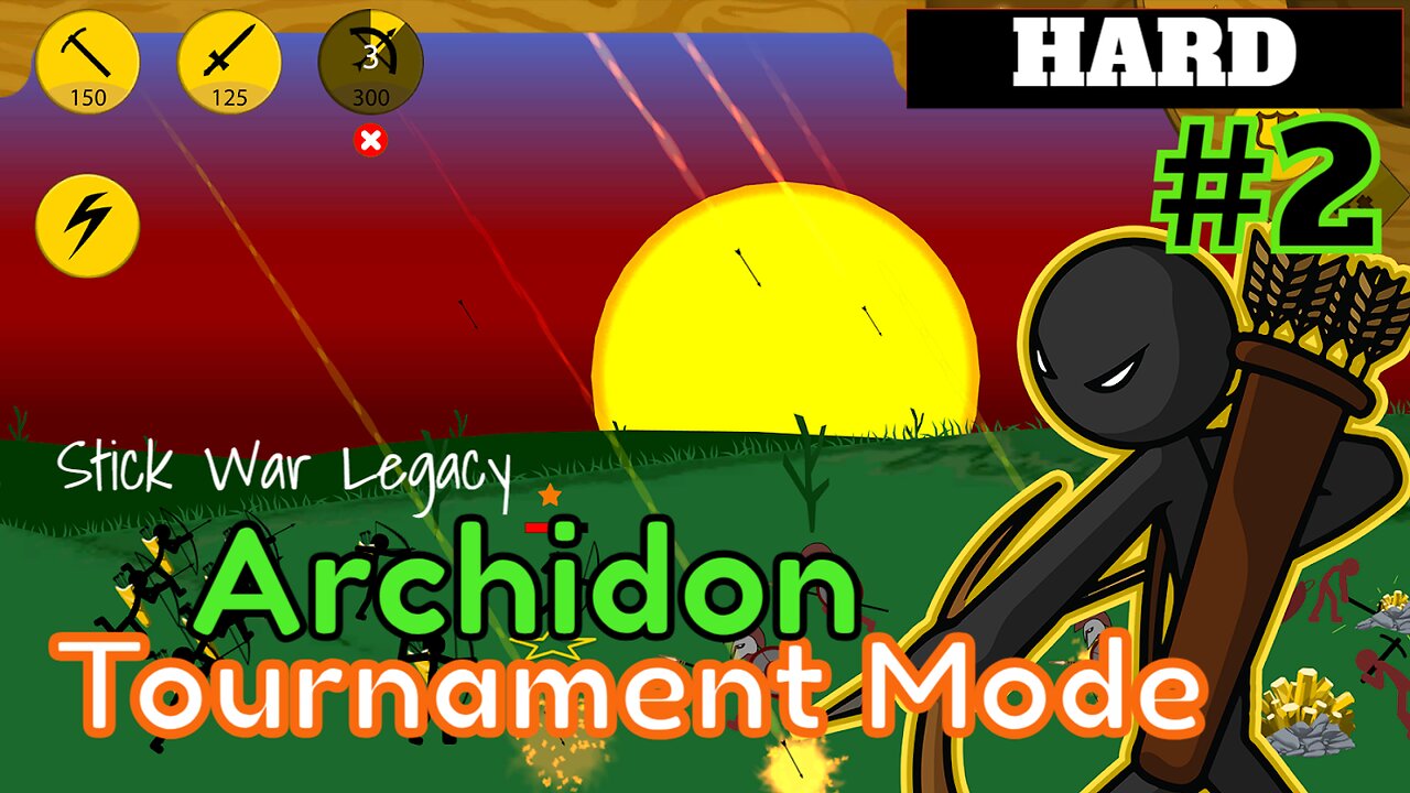 Tournament Mode | Levels Hard | 2nd Round | Archidon VS Zane