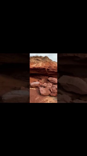 The red cliffs of Prince Edward Island