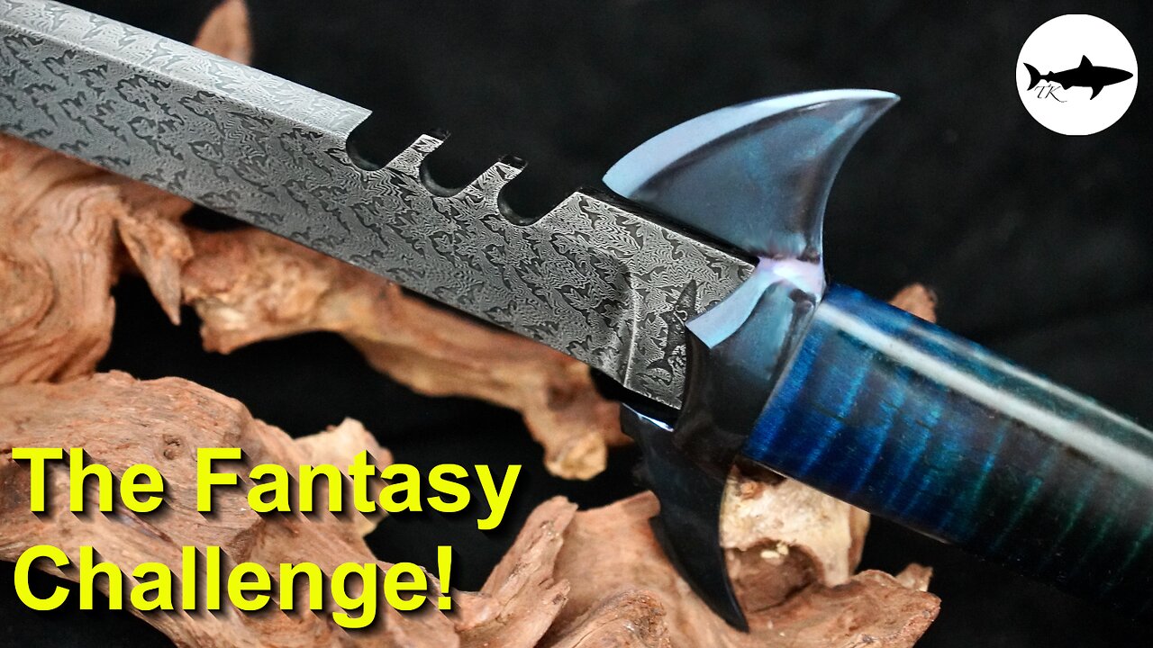 Forging the shark knife