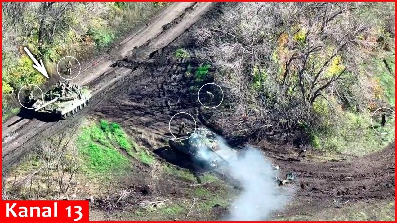 Russians trapped while aiding injured warriors - They leave the injured and escape