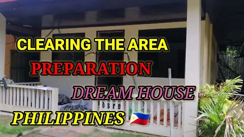 Clearing the area in preparation for our dream beach house Philippines PART 1🇵🇭