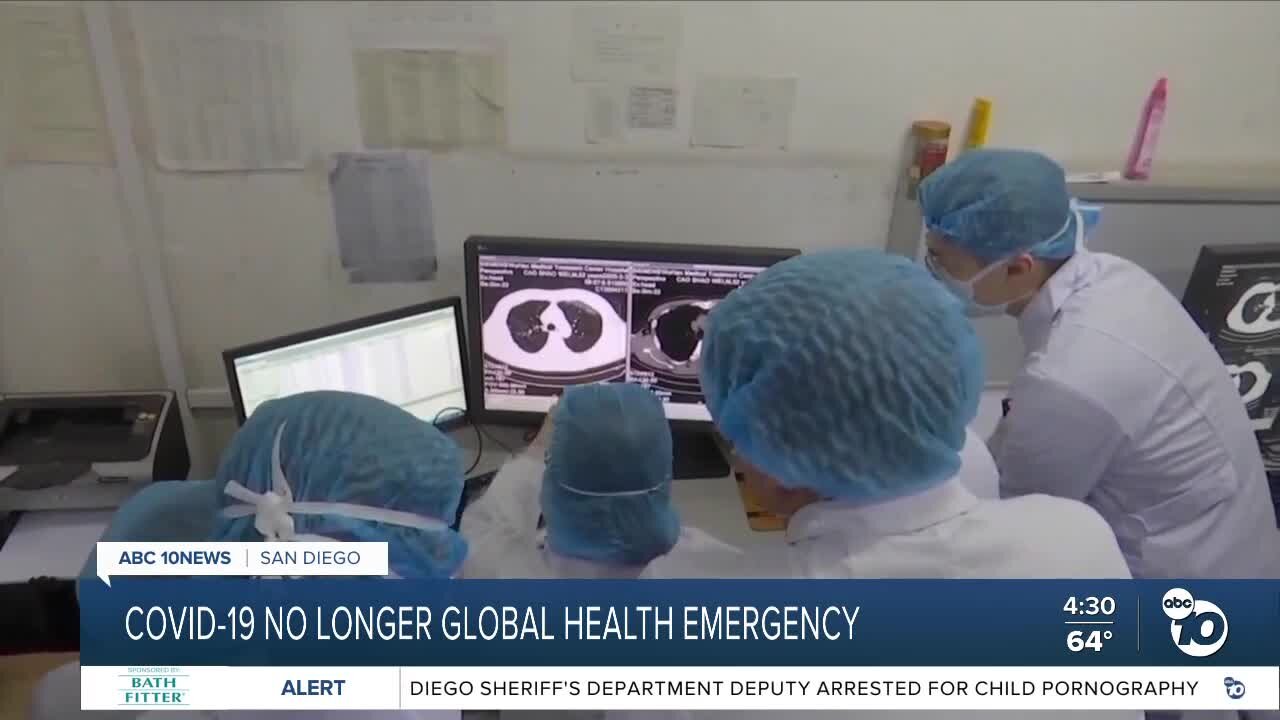 San Diegans react to WHO ending COVID-19 global health emergency