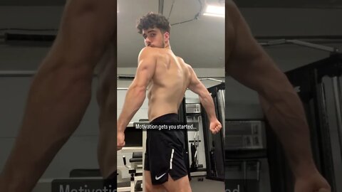 Gym CONSISTENCY Comes From.. #fitnessgoals #muscle #shorts #abs #youtubeshorts