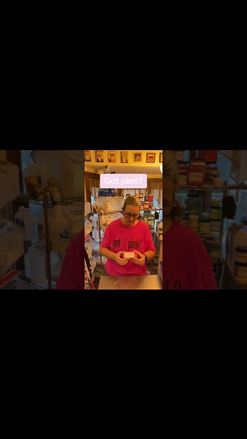 Breast cancer awareness soap