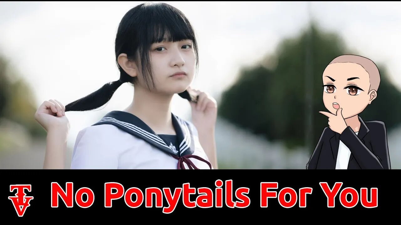 Japan Bans Ponytails In Schools - The Internet Explodes #japan