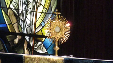 The Divine Praises During Eucharastic Adoration