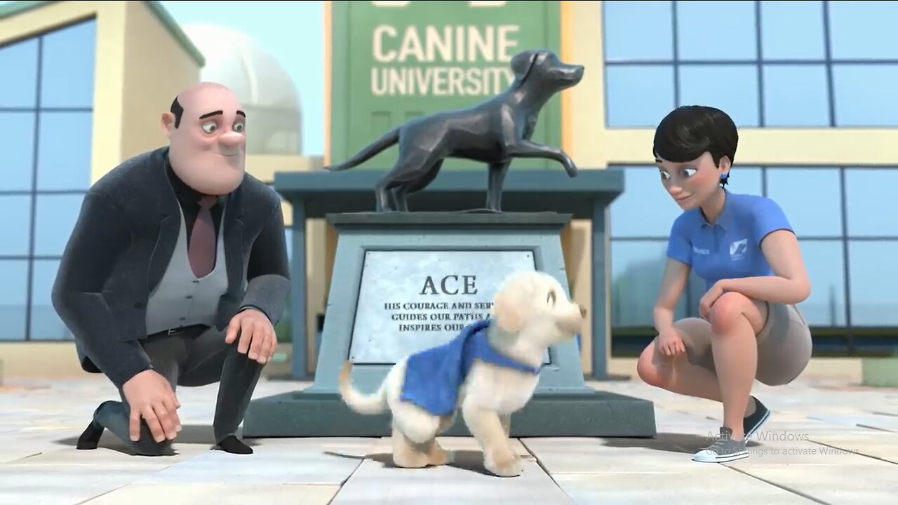 The Pawsome Success Story: A Motivational Cartoon Video of a Dog Who Wins Hearts