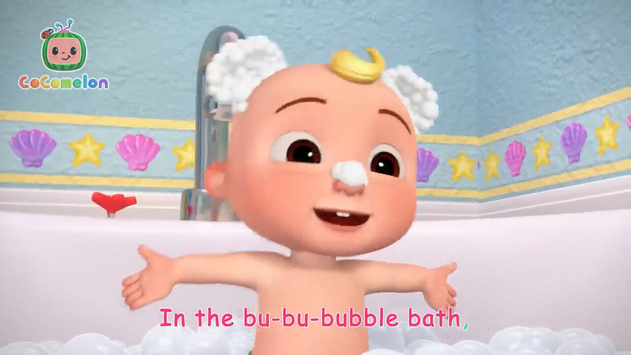 The Bubble Bath Song | CoComelon Nursery Rhymes & Kids Songs