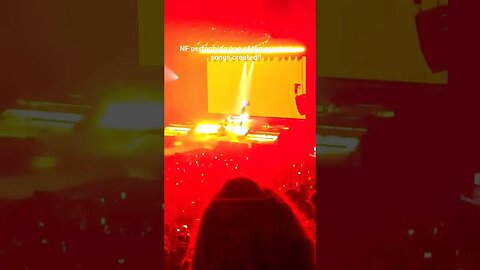 NF performing The Search on The Hope Tour! #shorts