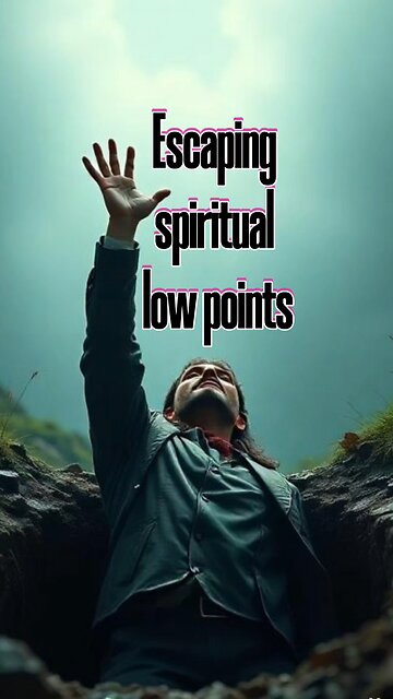 Escaping spiritual low points! #faith #like #God #Jesus #spiritual #advice #shorts #follow #share