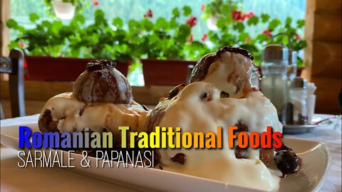 🇷🇴 Travelling in Romania // Eating Romanian traditional foods Sarmale and Papanasi
