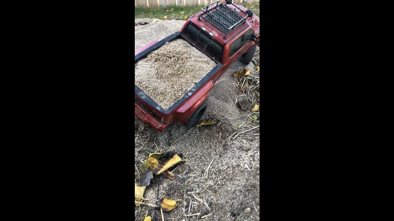 Cen f450 dually loaded with sand