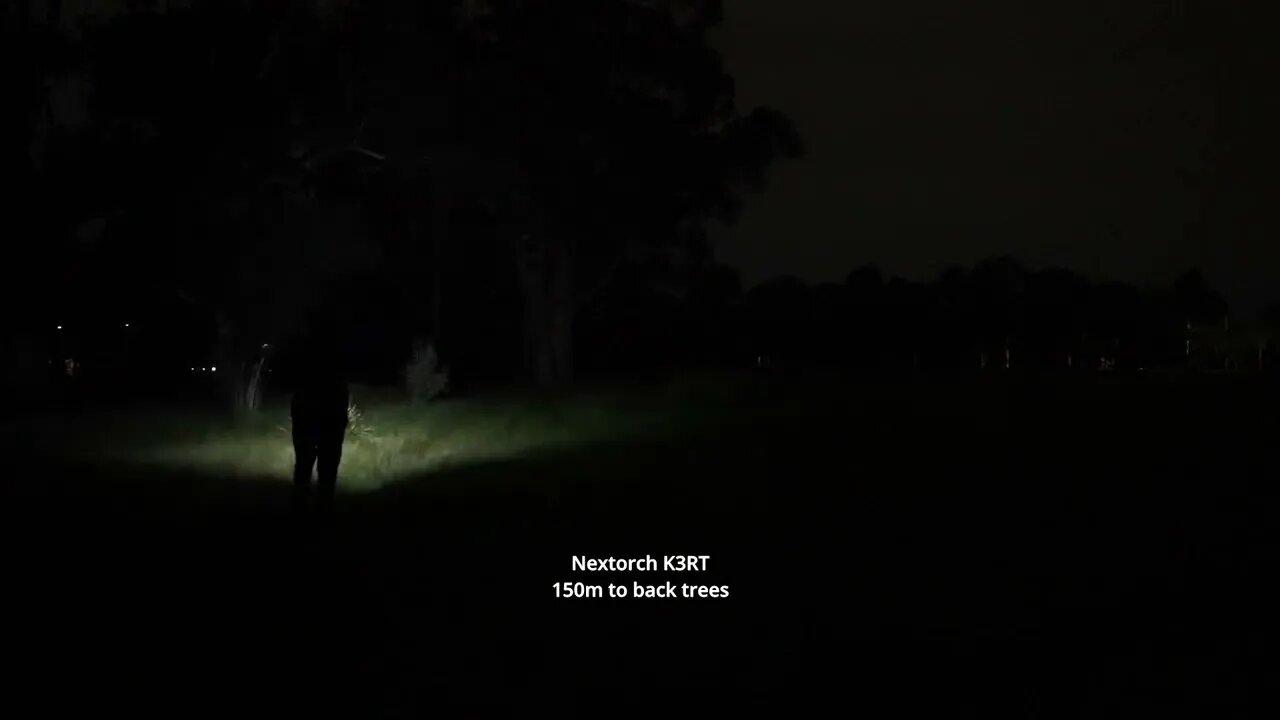 Beamshot test: Nextorch K3RT penlight