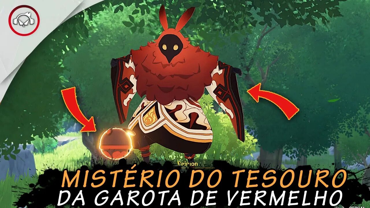 Genshin Impact, Mistério do TESOURO da garota de VERMELHO | Super Dica PT-BR