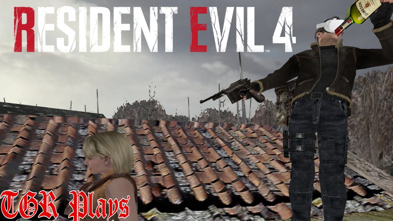 I MAY JUST TAKE OUT ASHLEY BEFORE THE GAME DOES! TGR Plays: Resident Evil 4 VR pt. 12