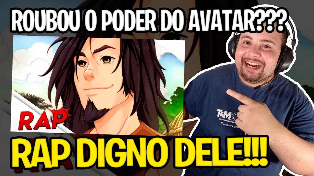 REACT Rap do Avatar Wan (A Lenda de Korra) | O Primeiro Avatar | Sting