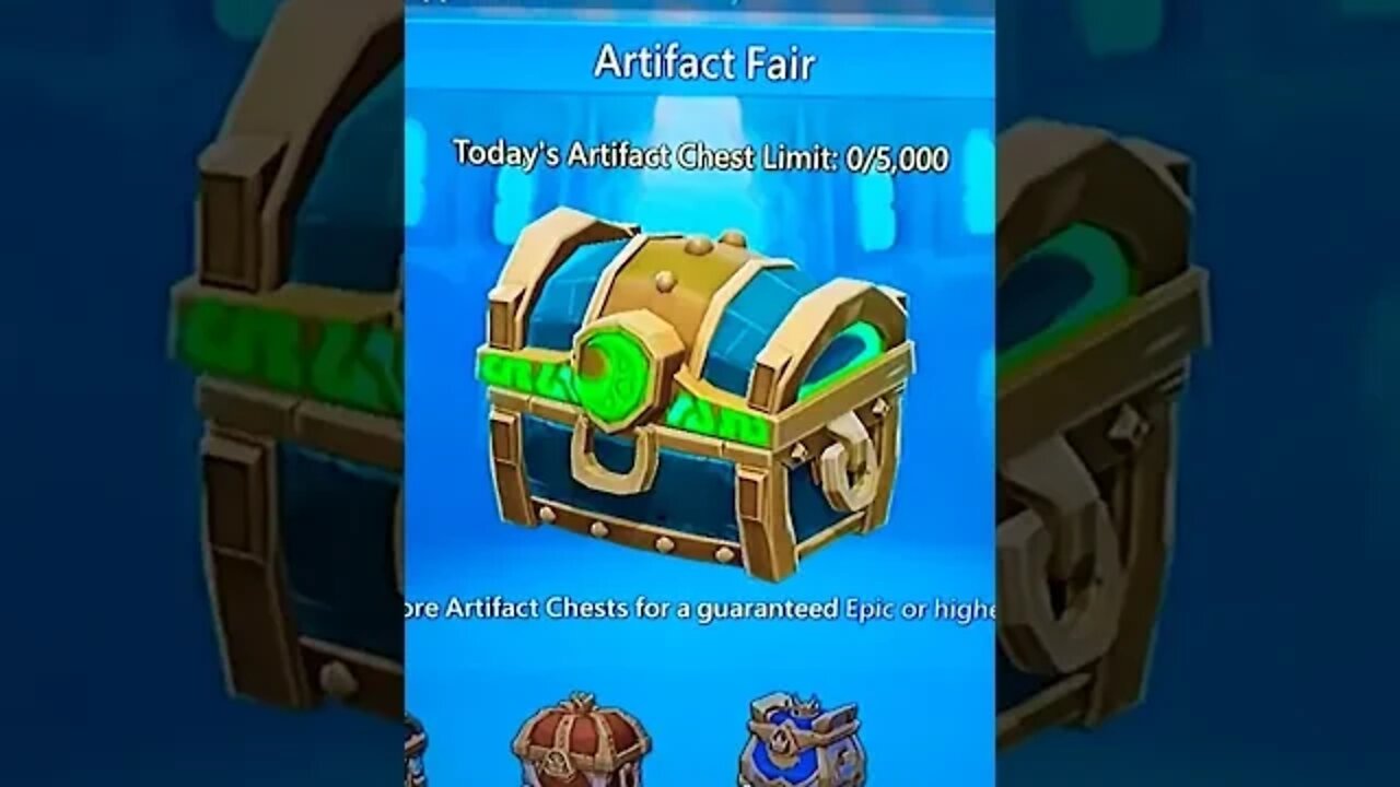 Lords Mobile - Artifact Chest Opening! Look At What I Got! #lordsmobile