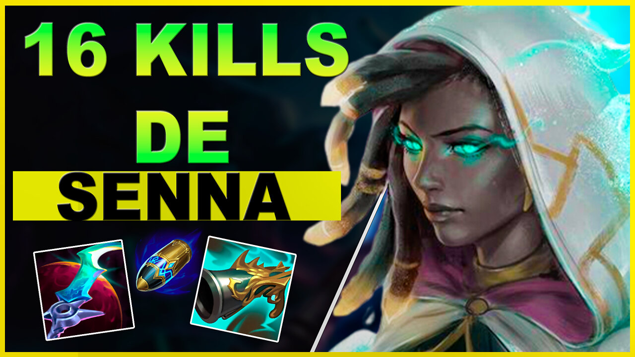 14 KILLS DE SENNA SUP GAMEPLAY