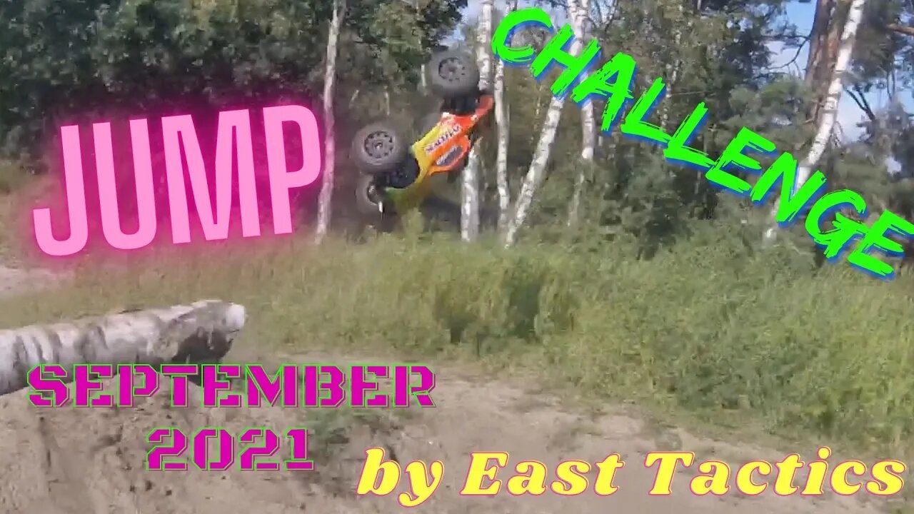 East Tactics jump challenge september 2021 #easttactics #jumpchallenge #traxxas