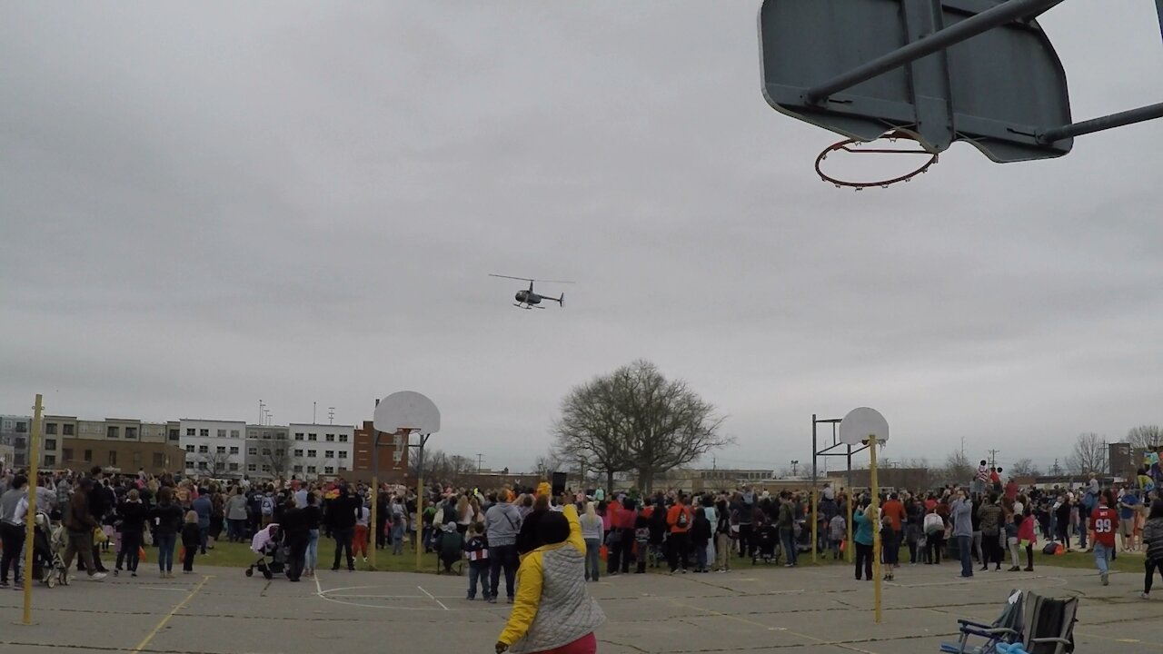 Blasian Babies Family Helicopter Easter Egg Drop!