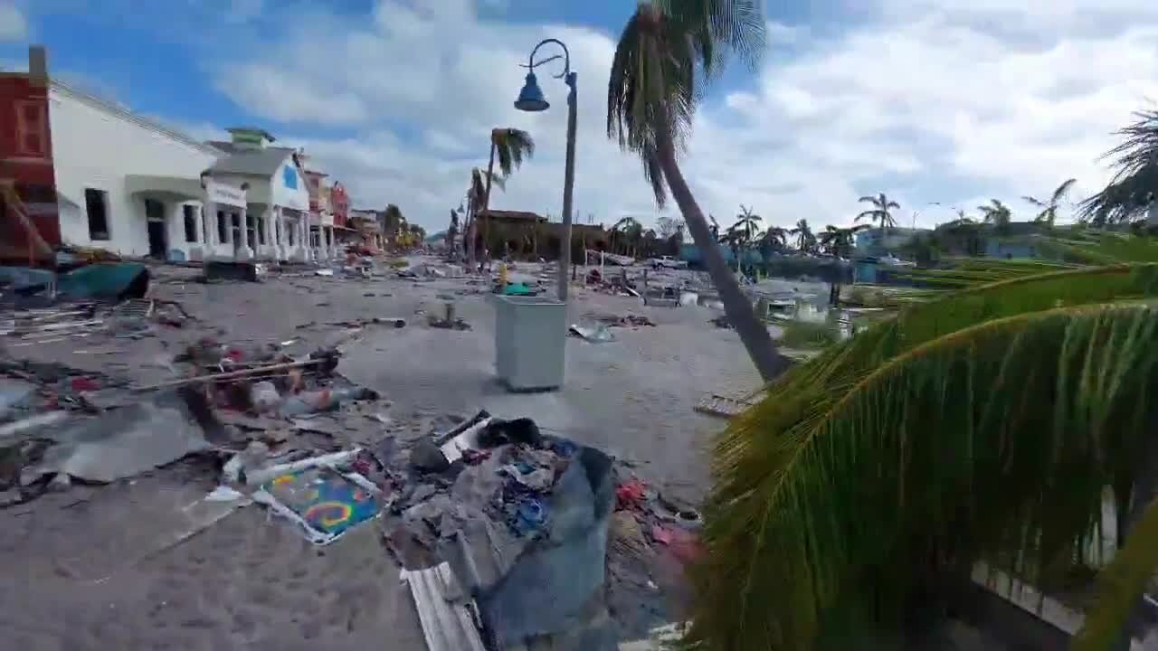 Video footage around Times Square Meyers Beach | Video Credit: Bobby Pratt