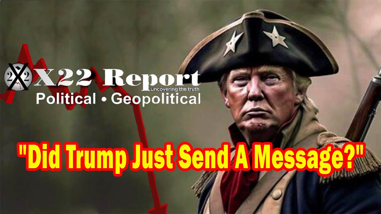 X22 Report - Ep. 3073F - Did Trump Just Send A Message? The Cover Up By These Agencies Was On Jan 6