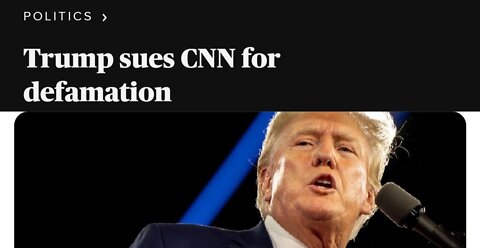 Trump sues CNN, dems have no chance in midterms, Trans movement vs women's rights