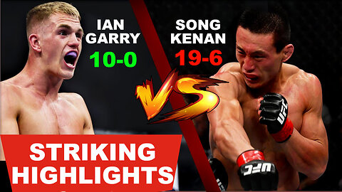 UFC 285: Ian Garry VS Kenan Song | Only Striking Highlights | UFC 285