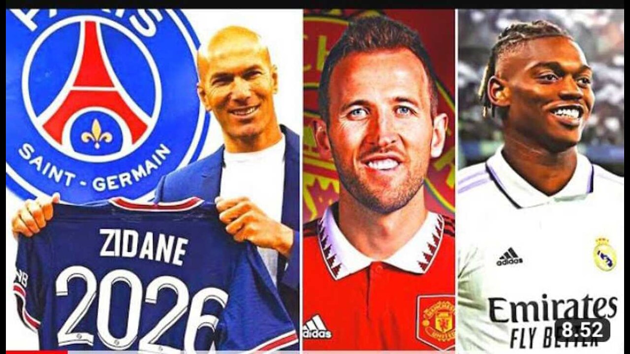 BREAKING! PSG FINALLY APPOINTING ZIDANE??! Manchester United want Kane! Leao to Real Madrid?!