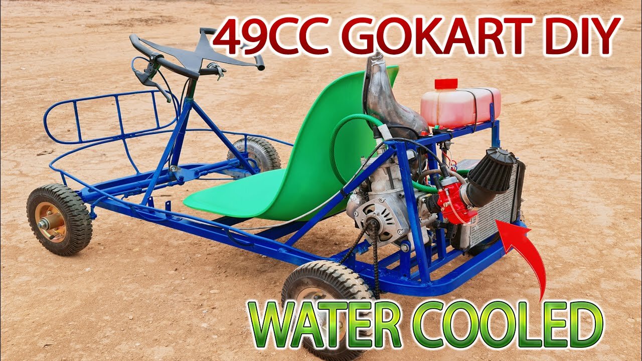 49cc Gokart Mini DIY Gasoline Water Cooled