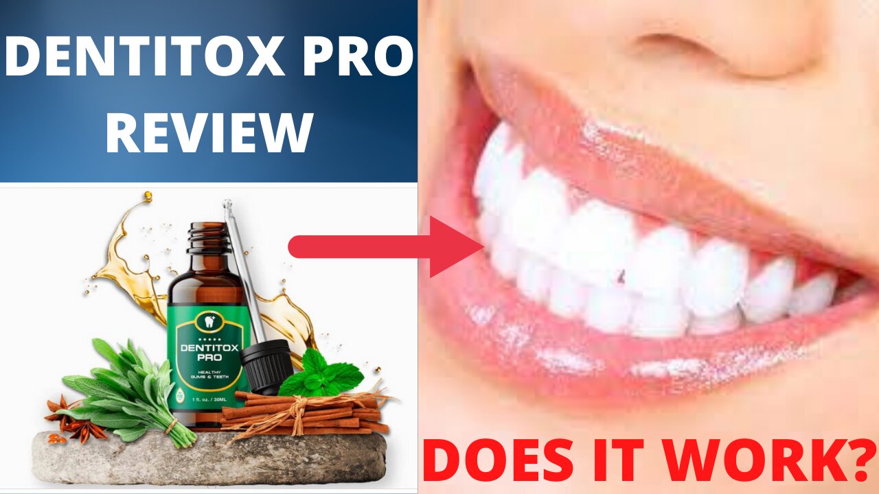 Dentitox Pro Review - White Teeth Supplement