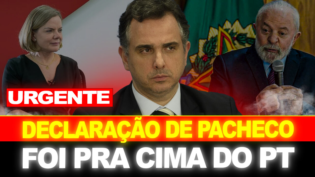 BOMBA !! PACHECO PARTE PRA CIMA DE PT... MORAES ESTÁ ACABADO !! TUDO REVELADO...