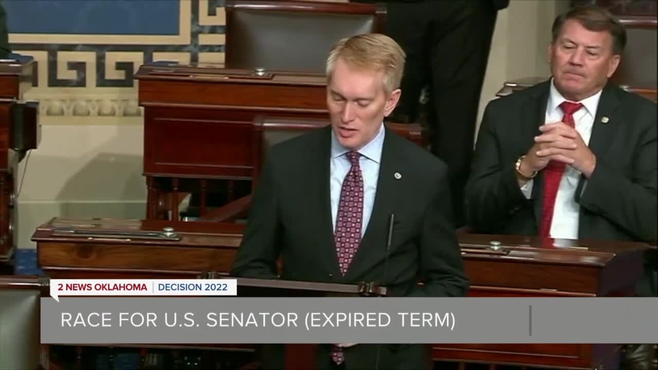 Previewing race for expired term U.S. Senate seat in Oklahoma