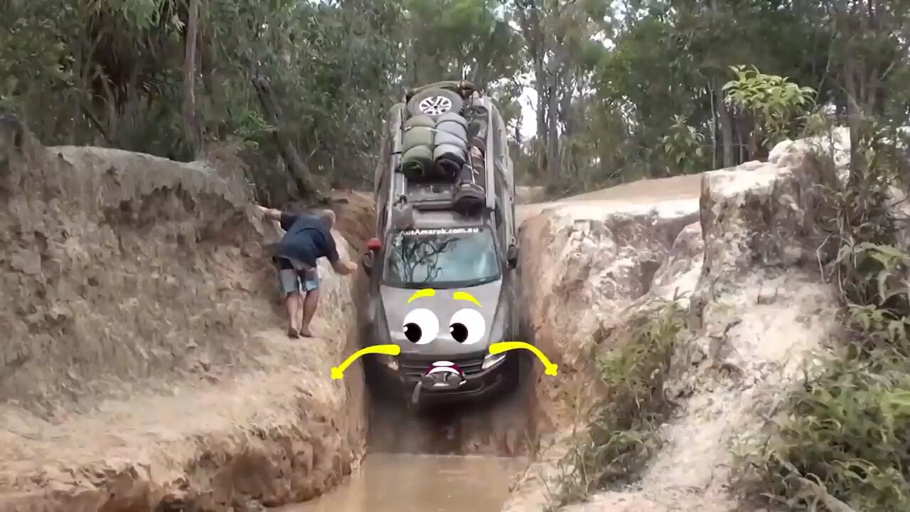 Off Road Truck Mud Race | Extrem off road 8X8 Truck Tatra - Woa Doodles Funny Videos