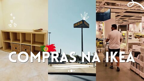 COMPRAS NA IKEA PARA O APARTAMENTO | MONTANDO MÓVEL NOVO