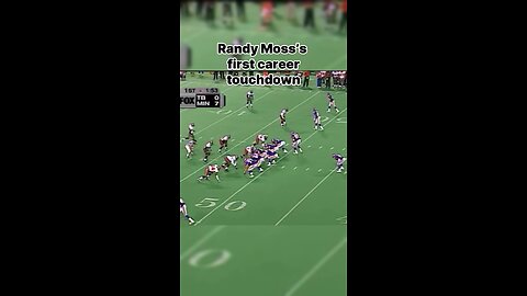 Randy Moss’s first and last career touchdown