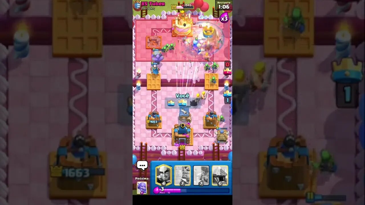 torneio do elixir triplo #01 #shorts #clashroyal #clash #clashroyale #royale #supercell
