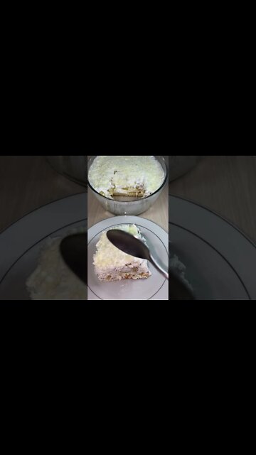 SOBREMESA DE ABACAXI SUPER FÁCIL🍍😋 | Receitas #Shorts