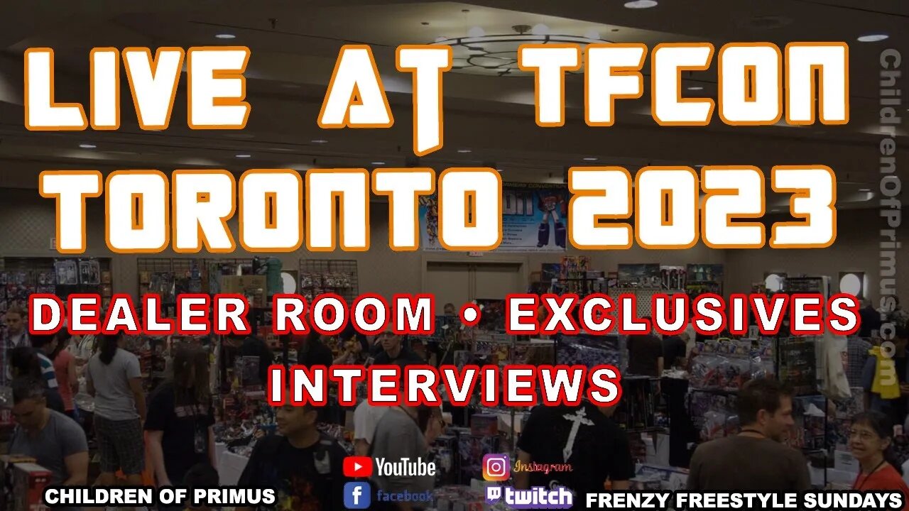 LIVE AT TFCON TORONTO 2023! 🙂😮 DEALER ROOM • EXCLUSIVES • INTERVIEWS Children of Primus