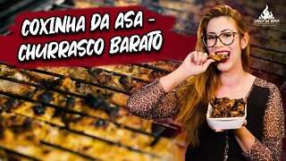 COMO FAZER COXINHA DA ASA - CHURRASCO BARATO