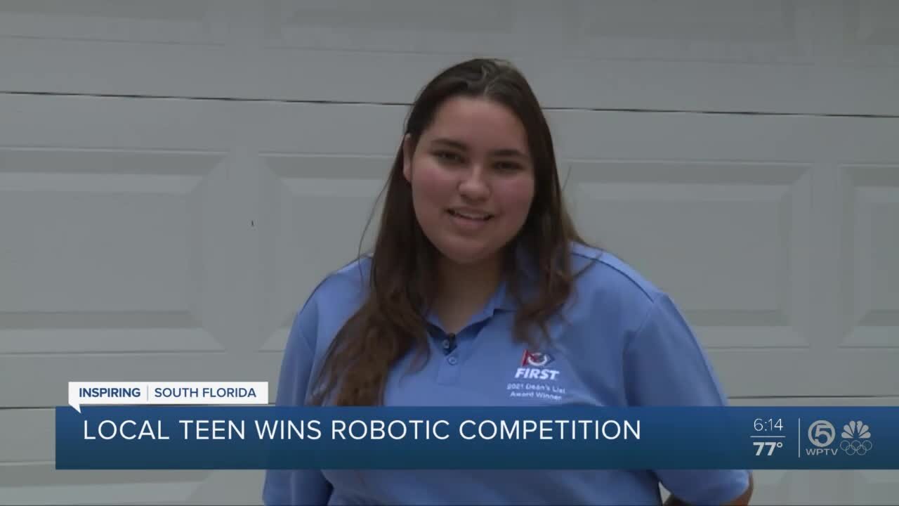 Boca Raton teen wins prestigious award