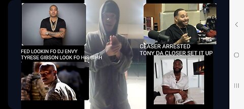 DJ ENVY SAY IT UP AN STUCC CEASER PINA ARRESTED FEDS LOOKIN AT ENVY TONY DA CLOSER TYRESE READY💯