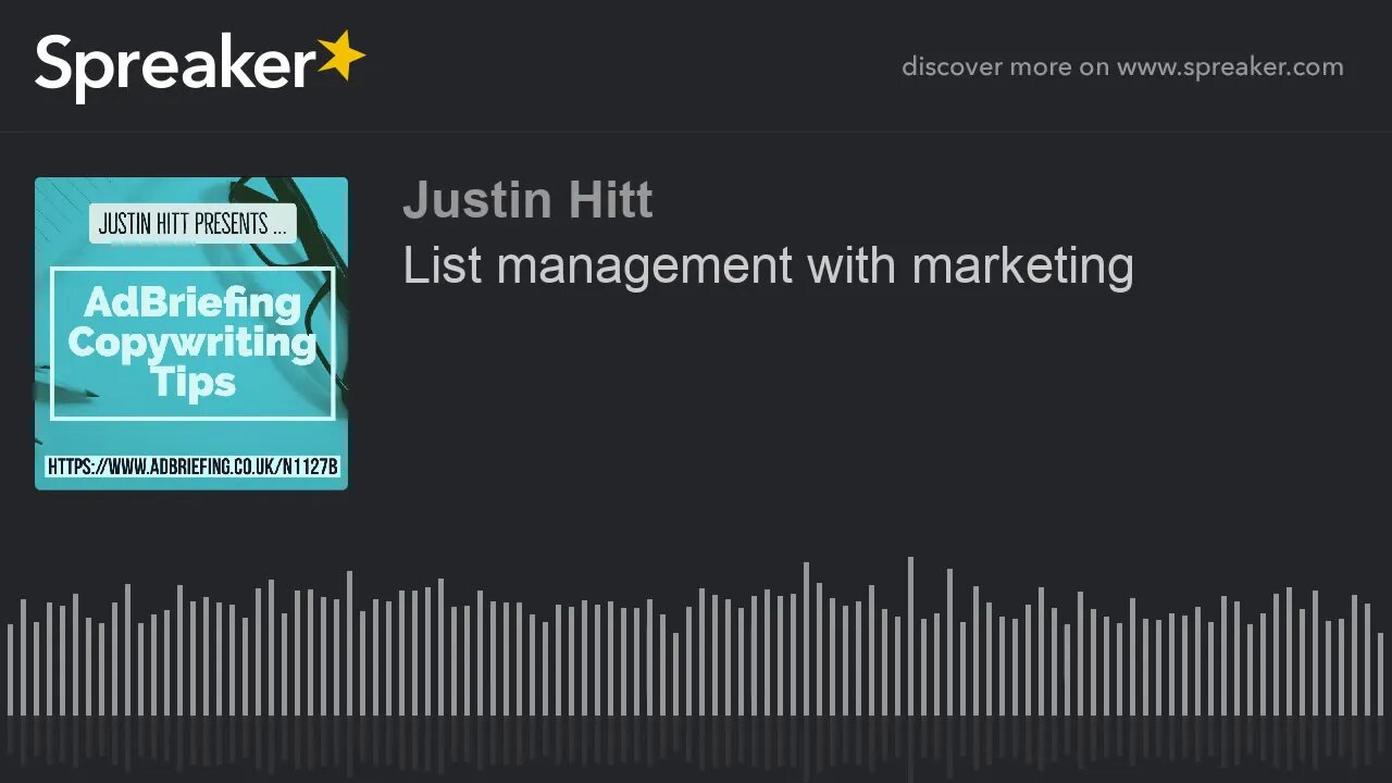 List management with marketing
