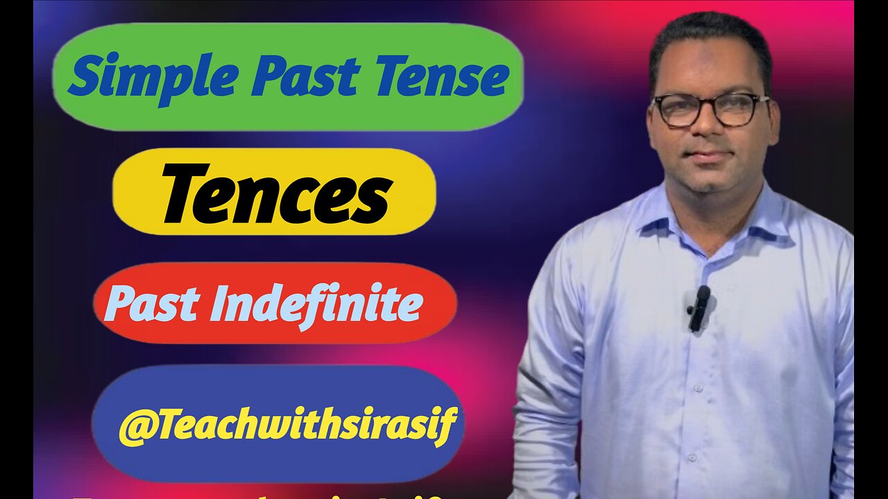 Simple past tense