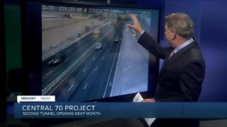 Central 70's second tunnel to open in July