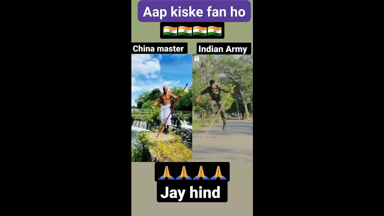 Chinese vs Indian army