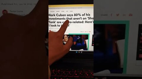 Billionaire Mark Cuban is Going ALL IN on Crypto!!🤑 #shorts #crypto