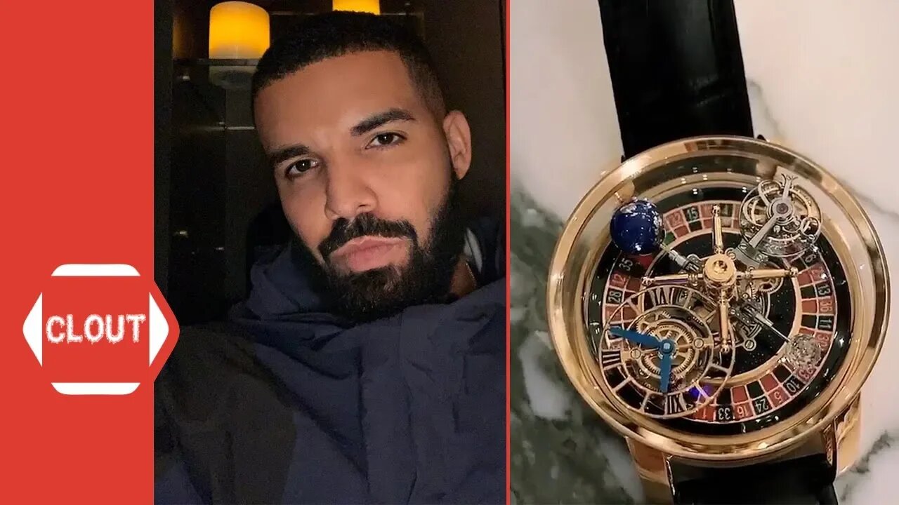 Drake Shows Off His New $600K Roulette Wheel Watch!