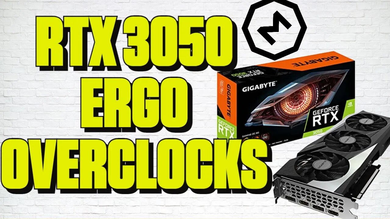 RTX 3050 ERGO Overclock