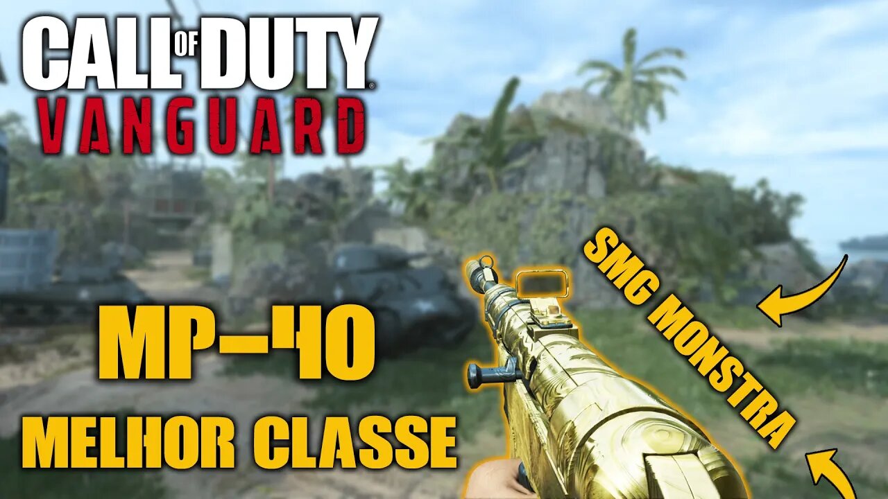 Melhor Classe MP40 - Cod Vanguard